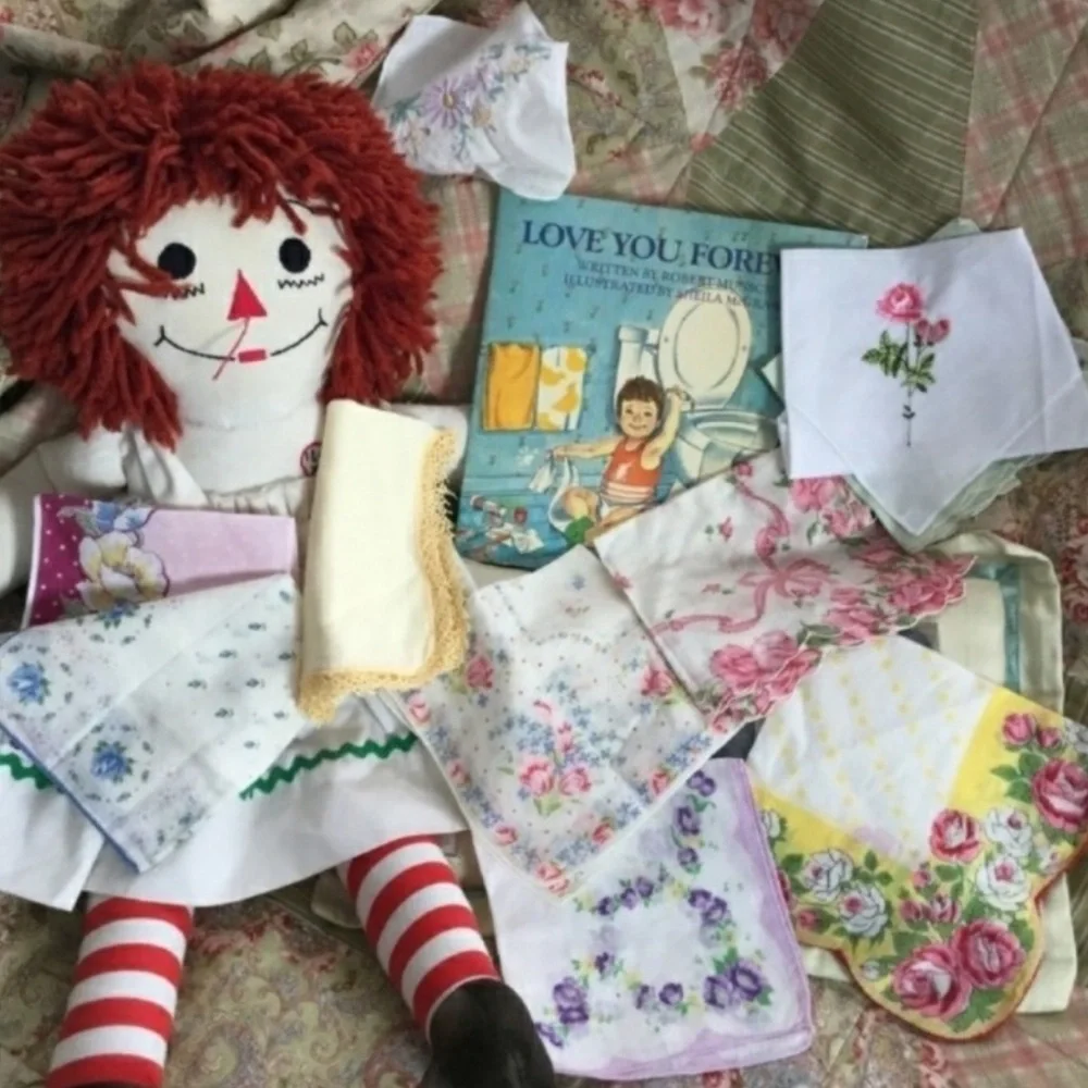 💕BABY QUILT HANDMADE PINK CRIB QUILT 47